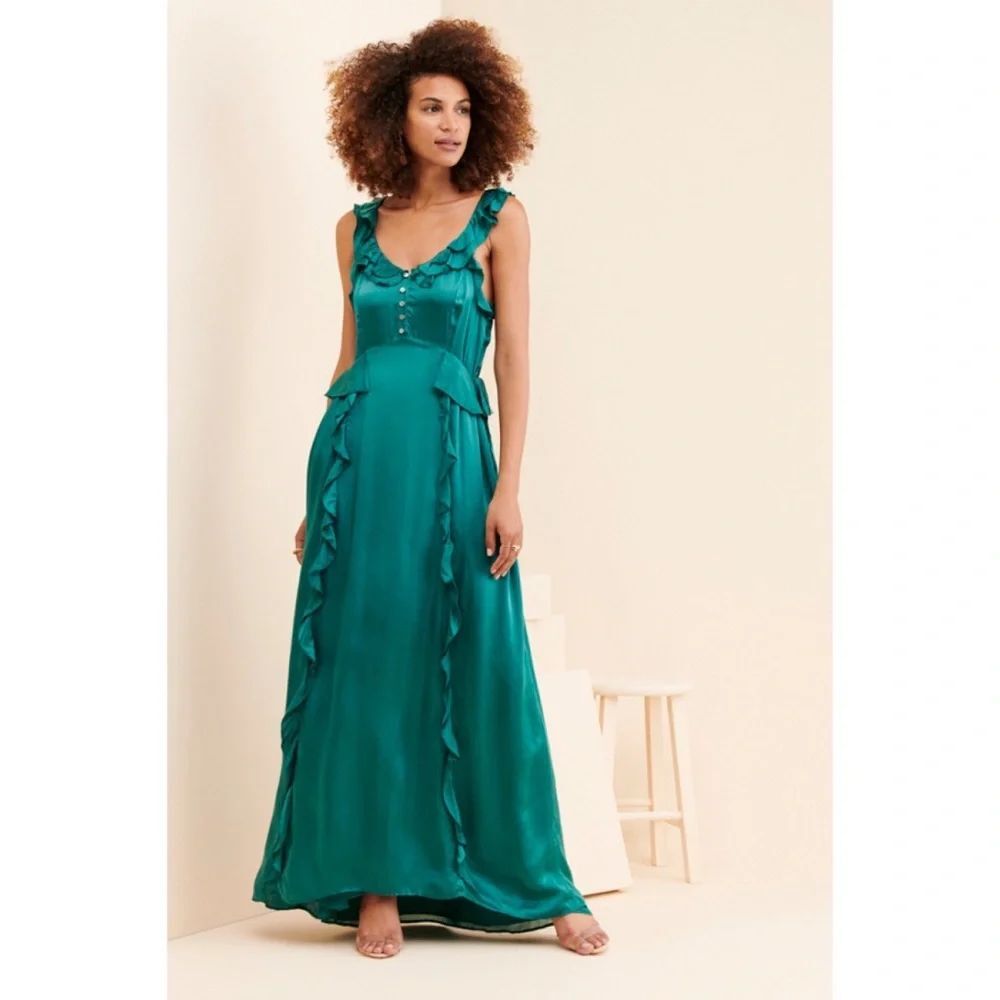 Love Sam Neela Ruffle Gown
